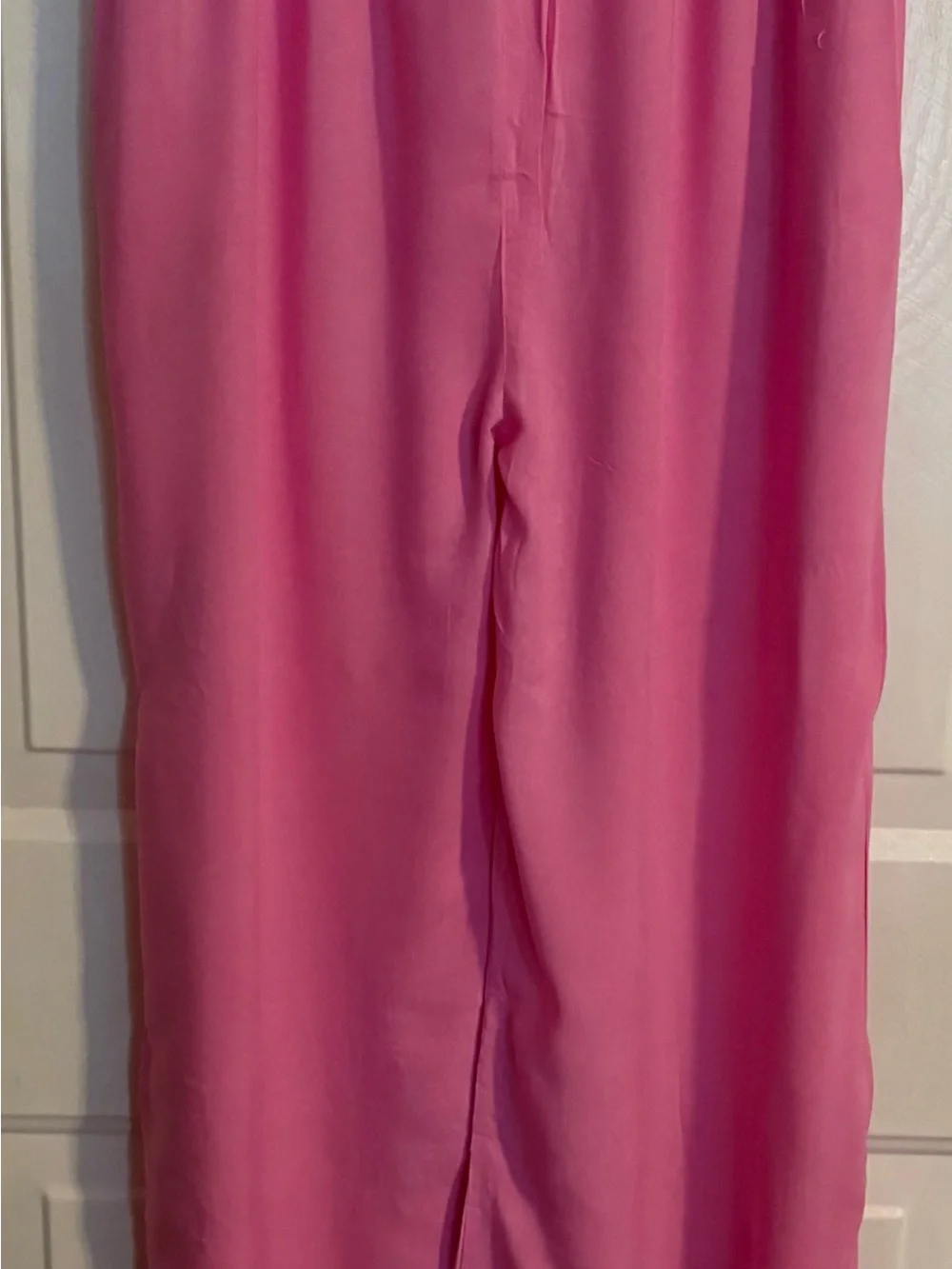Fuchsia Embroidered Tunic & Wide Leg Pant Set - Picture 14 of 14